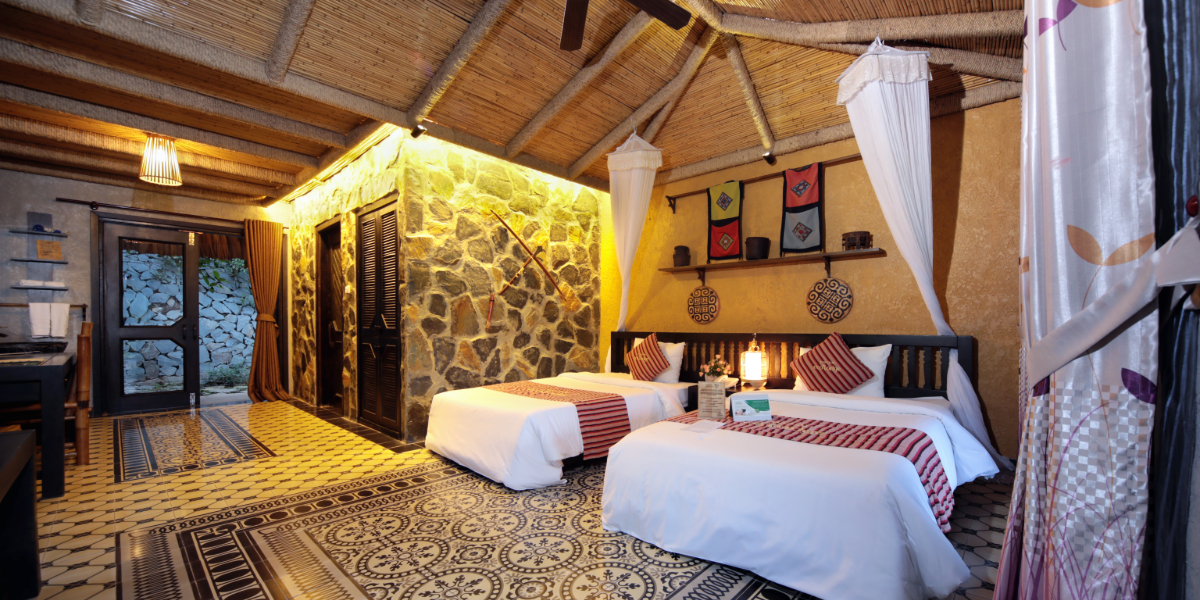 Mai Chau Ecolodge - Deluxe Room