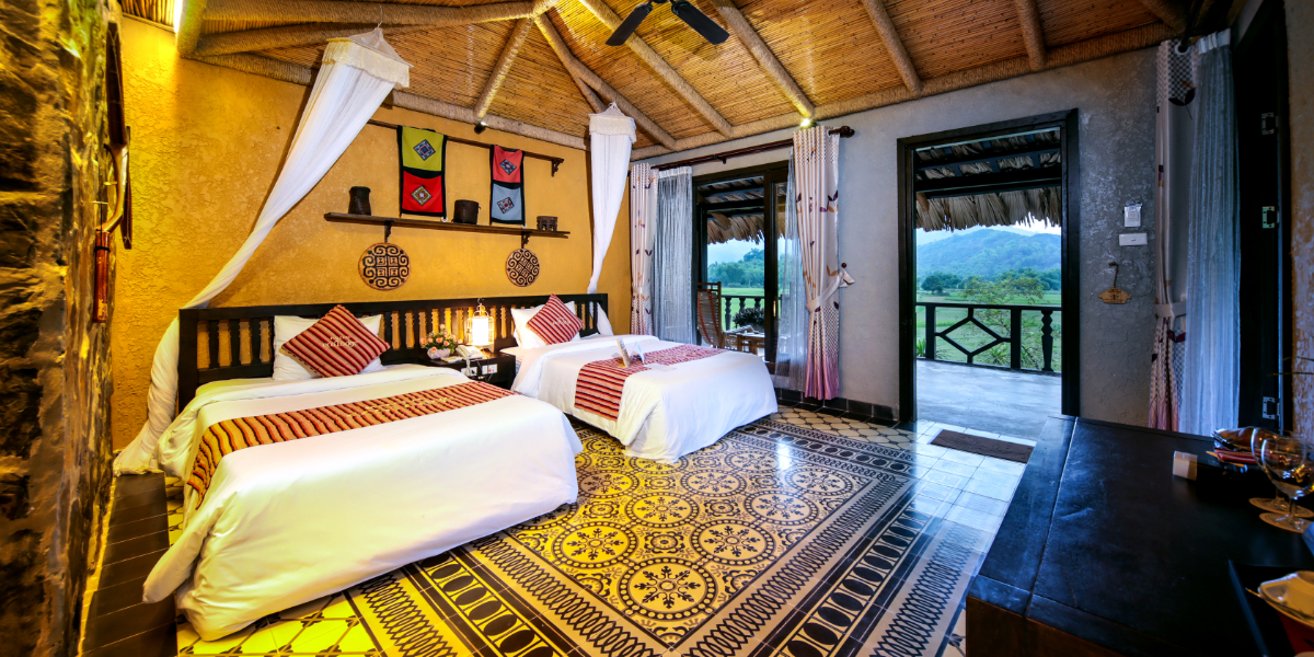 Mai Chau Ecolodge - Deluxe Room